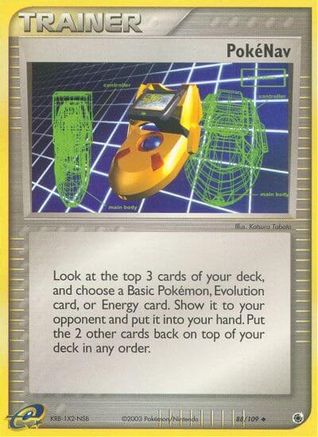 Pokenav (88/109) [Ruby and Sapphire] Reverse Holofoil - Uncommon