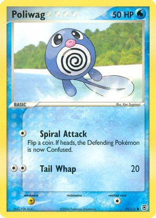 Poliwag (75/112) [FireRed & LeafGreen] Reverse Holofoil - Common