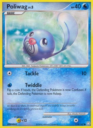 Poliwag (114/146) [Legends Awakened] Reverse Holofoil - Common