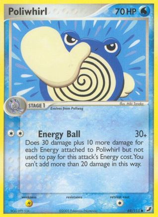 Poliwhirl (068/115) [Unseen Forces] - Common