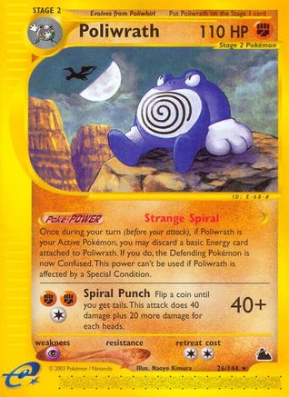 Poliwrath (26/144) [Skyridge] - Rare