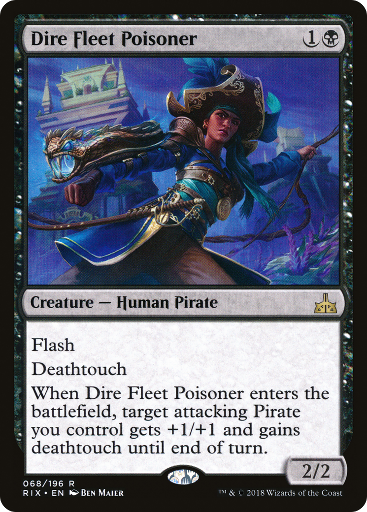 Dire Fleet Poisoner (RIX-068) [Rivals of Ixalan]
