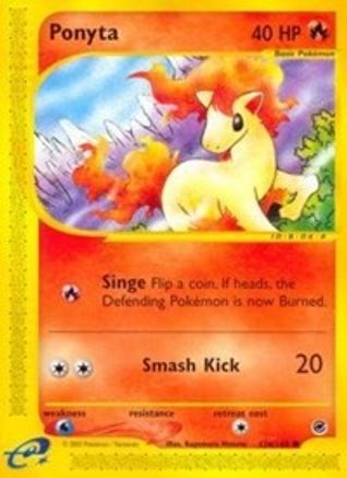 Ponyta (126/165) [Expedition] - Common