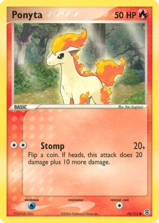 Ponyta (076/112) [FireRed & LeafGreen] - Common