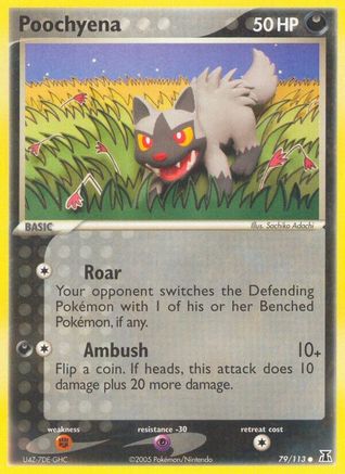 Poochyena (079/113) [Delta Species] Reverse Holofoil - Common