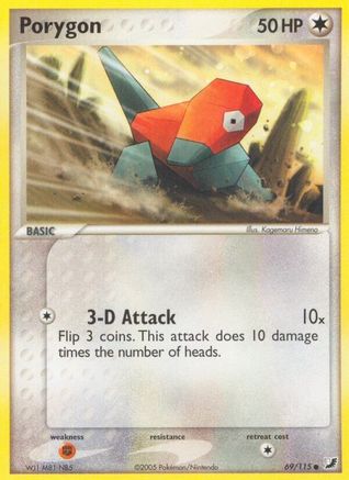 Porygon (69/115) [Unseen Forces] - Common
