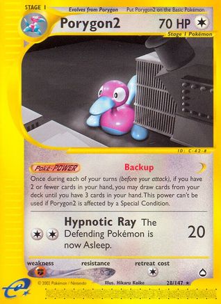 Porygon2 (28/147) [Aquapolis] - Rare