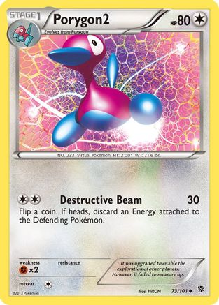 Porygon2 (73/101) [Plasma Blast] Reverse Holofoil - Uncommon