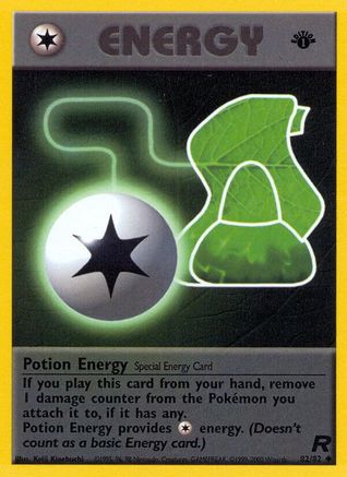 Potion Energy (082/82) [Team Rocket] 1st Edition - Uncommon