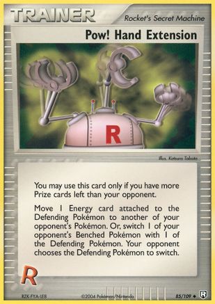 Pow! Hand Extension (085/109) [Team Rocket Returns] - Uncommon
