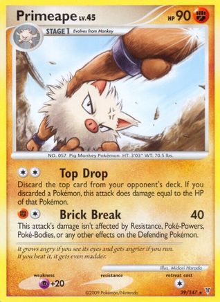 Primeape (39/147) [Supreme Victors] - Rare