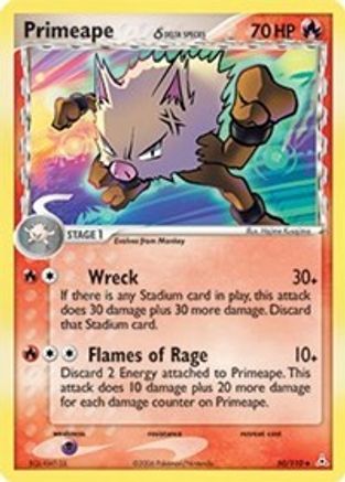 Primeape (Delta Species) (050/110) [Holon Phantoms] - Uncommon