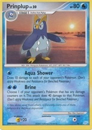 Prinplup (6) [DP Trainer Kit Manaphy & Lucario] - Common
