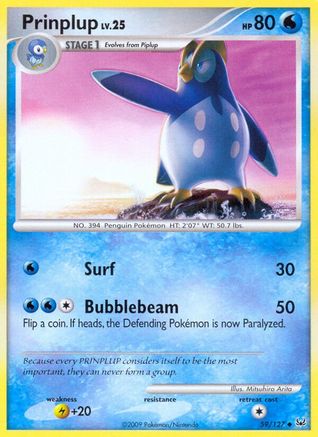 Prinplup (59/127) [Platinum] - Uncommon