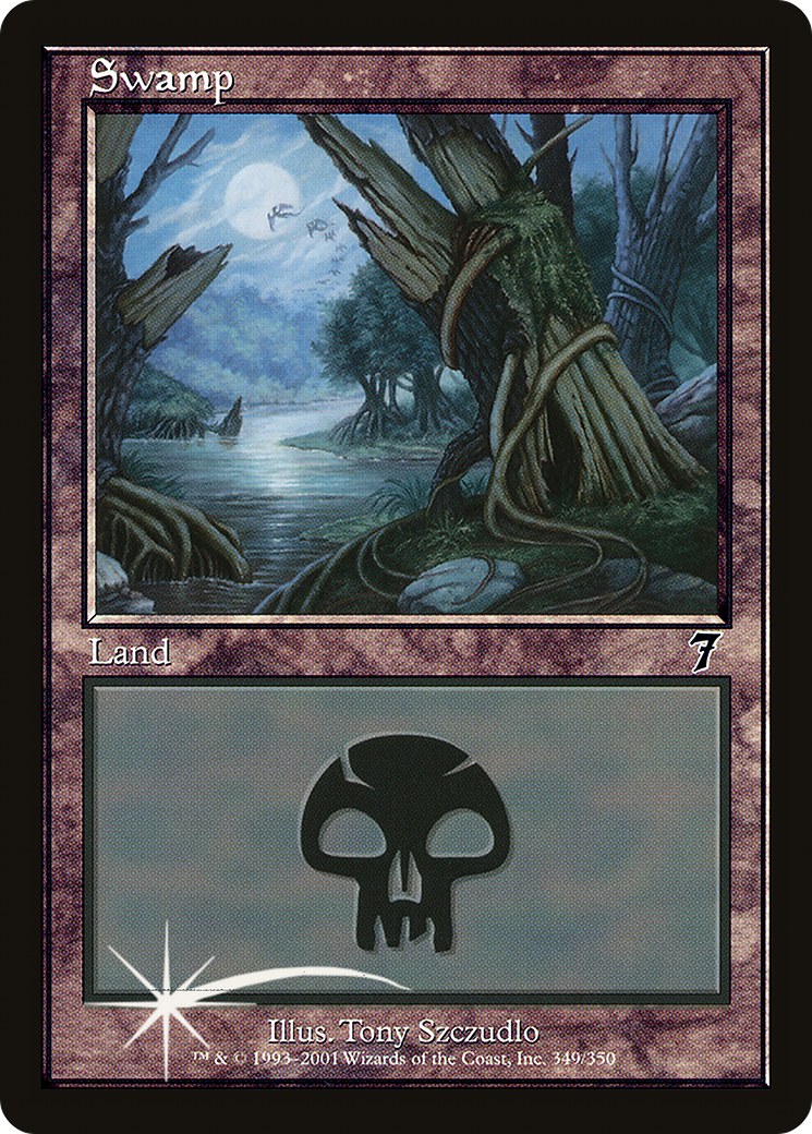 Swamp (7ED-349★) [7th Edition]