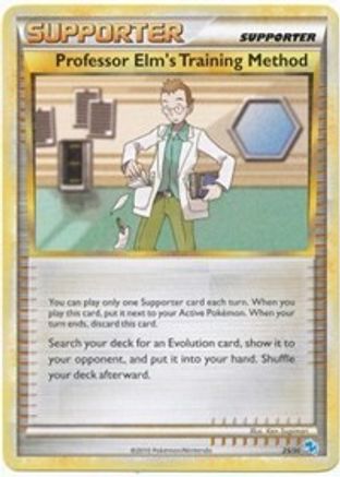 Professor Elm's Training Method (25) [HGSS Trainer Kit Gyarados & Raichu] - Common
