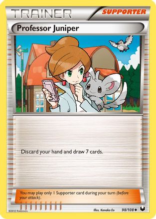 Professor Juniper (098/108) [Dark Explorers] - Uncommon