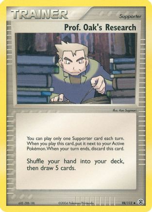 Prof. Oak's Research (98/112) [FireRed & LeafGreen] - Uncommon