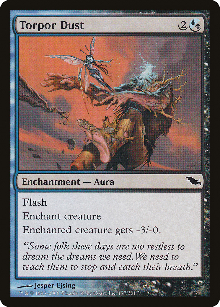 Torpor Dust (SHM-177) [Shadowmoor] Foil