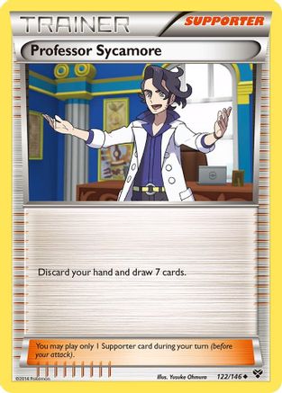Professor Sycamore (122/146) [XY Base Set] Reverse Holofoil - Uncommon