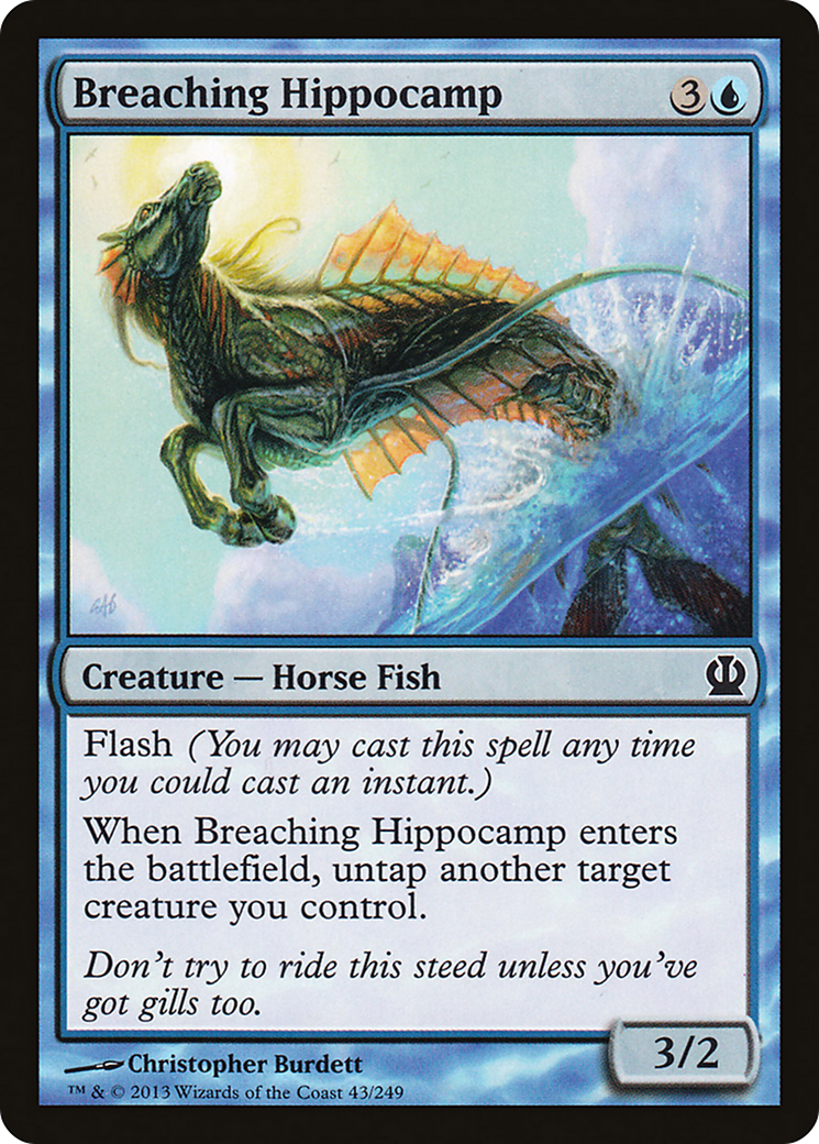 Breaching Hippocamp (THS-043) [Theros]
