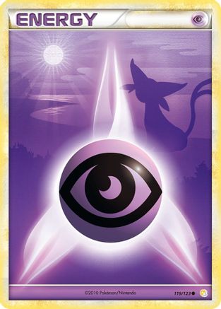 Psychic Energy (119/123) [HeartGold SoulSilver] Reverse Holofoil - Common