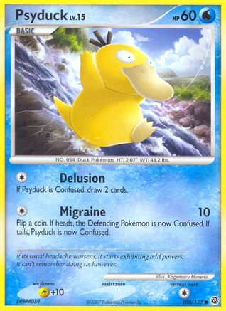 Psyduck (100/132) [Secret Wonders] Reverse Holofoil - Common
