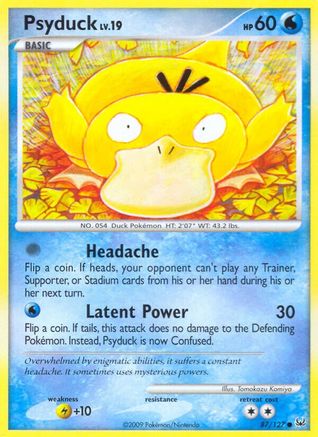 Psyduck (087/127) [Platinum] Reverse Holofoil - Common