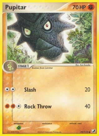 Pupitar (70/115) [Unseen Forces] Reverse Holofoil - Common
