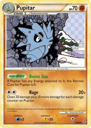 Pupitar (38/95) [Unleashed] - Uncommon