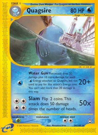 Quagsire (30/147) [Aquapolis] - Rare