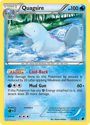 Quagsire (22/116) [Plasma Freeze] - Rare