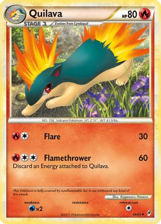 Quilava (049/95) [Call of Legends] - Uncommon