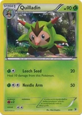Quilladin (4/39) [Kalos Starter Set] Holofoil - Common