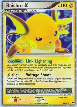 Raichu LV.X (99/100) [Stormfront] Holofoil - Ultra Rare