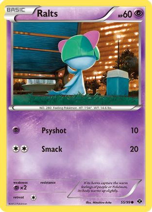 Ralts (55/99) [Next Destinies] Reverse Holofoil - Common