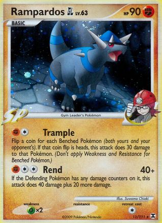 Rampardos GL (11/111) [Rising Rivals] Holofoil - Holo Rare