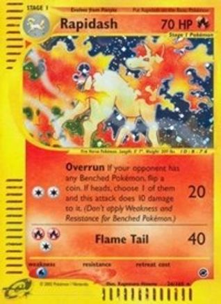 Rapidash (26/165) [Expedition] Reverse Holofoil - Holo Rare