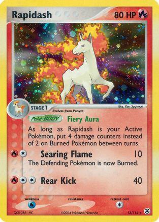 Rapidash (13/112) [FireRed & LeafGreen] - Holo Rare