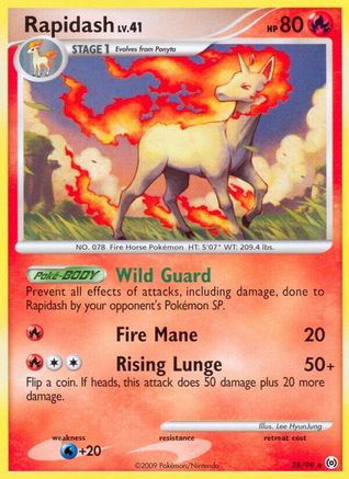 Rapidash (28/99) [Arceus] - Rare