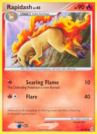 Rapidash (047/99) [Arceus] - Uncommon