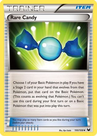 Rare Candy (100/108) [Dark Explorers] Reverse Holofoil - Uncommon