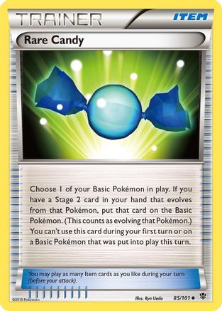 Rare Candy (085/101) [Plasma Blast] Reverse Holofoil - Uncommon