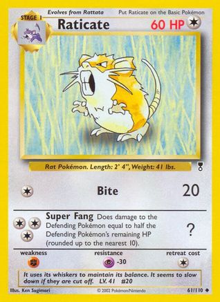 Raticate (61/110) [Legendary Collection] - Uncommon