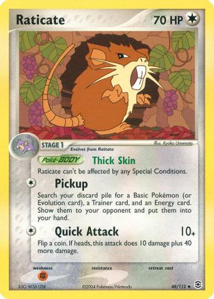 Raticate (48/112) [FireRed & LeafGreen] - Uncommon