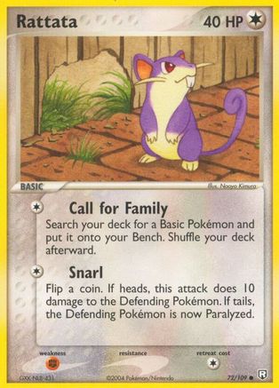 Rattata (072/109) [Team Rocket Returns] Reverse Holofoil - Common