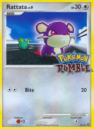 Rattata (15/16) [Rumble] - Promo