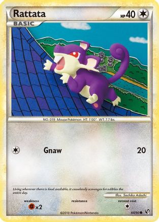 Rattata (064/90) [Undaunted] - Common