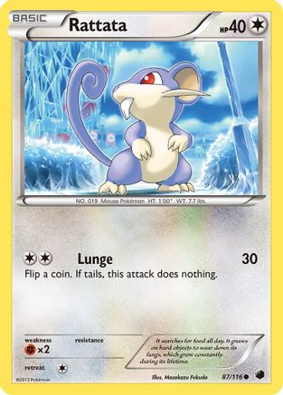 Rattata (87/116) [Plasma Freeze] - Common
