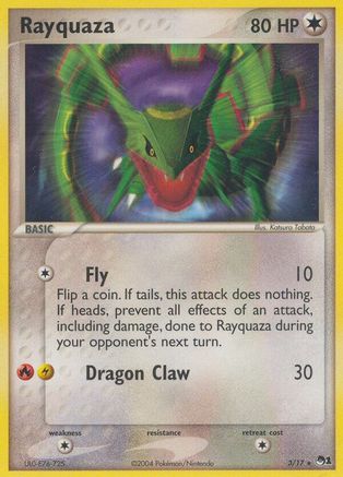Rayquaza (003/17) [POP Series 1] Holofoil - Rare